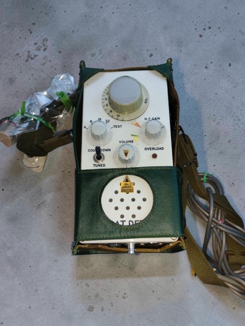 Vintage QMC Instruments S200 Bat Detector - Complete Set (Tested & Working)